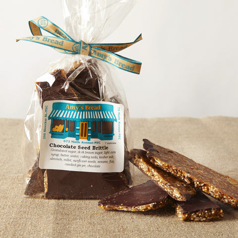 Chocolate Seeded Brittle