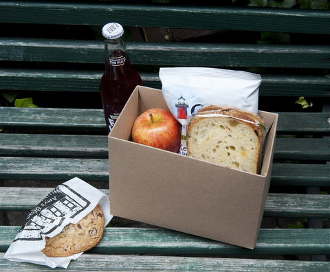 Lunch Box: Ham & Swiss on Croissant