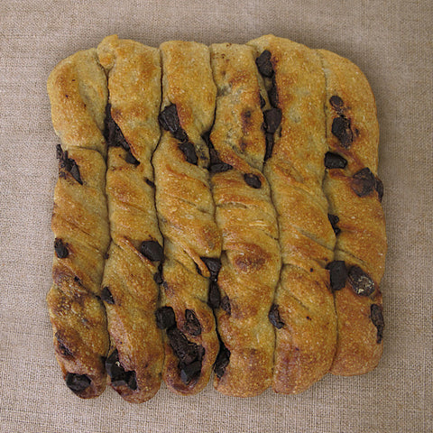 Chocolate Sourdough Twists